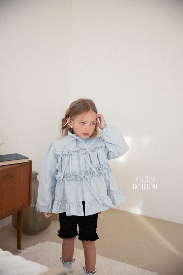 【予約商品】2025 冬新作 STUDIO NOUNOU スタジオヌヌ 3色展開 リボンジャンパー