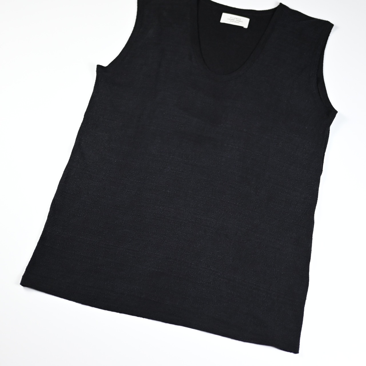 SILENCE / Nep Silk Sleeveless Knit