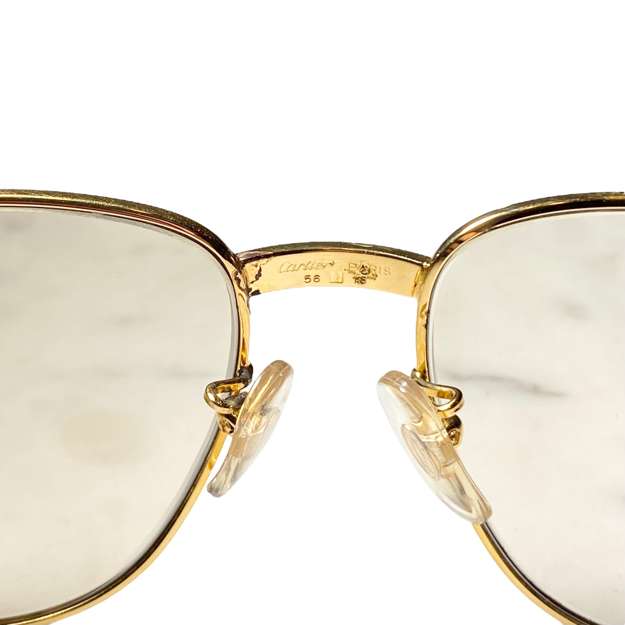 CARTIER “Trinity” sunglasses | NOIR ONLINE