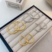 YINIAN ローズストーリー メタルフープピアス