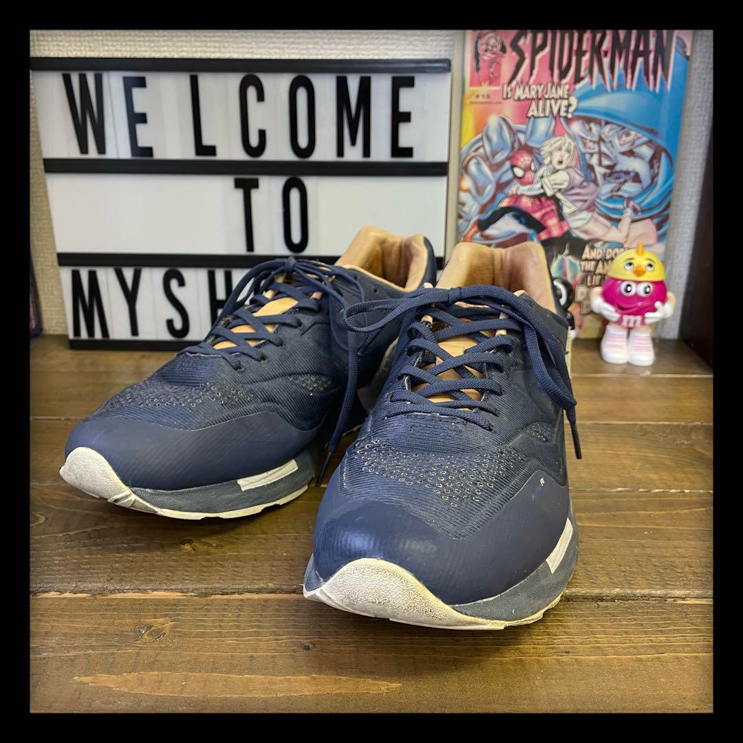 NEW BALANCE◇NEW BALANCE ニューバランス/ローカットスニーカー/27.5cm/ネイビー【シューズ】 スニーカー