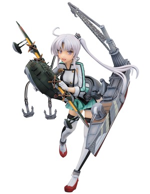 【在庫処分】ファニーナイツ 艦隊これくしょん -艦これ- 秋津洲 1/7スケール PVC製 塗装済み 完成品フィギュア