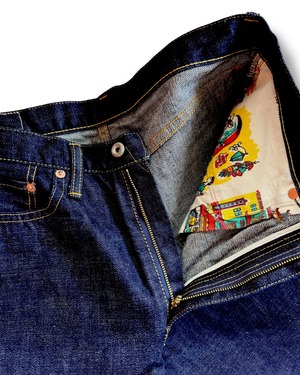 【SANCA UNISEX】15.5oz DENIM WIDE FIT