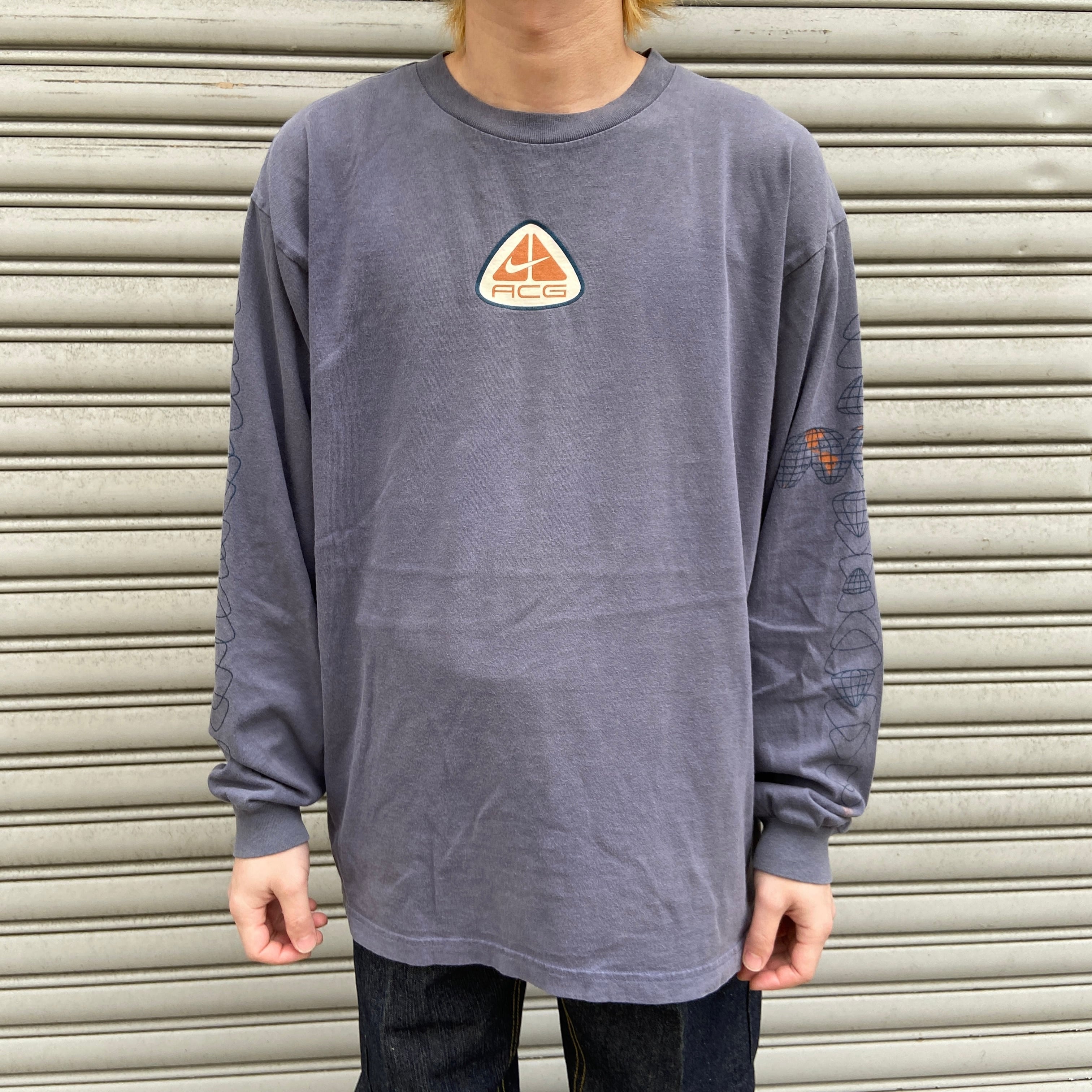 【送料込み★】NIKE × STUSSY ロングスリーブTシャツ XL 白