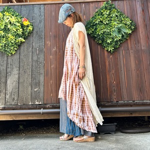 ボヘミアンロングベスト