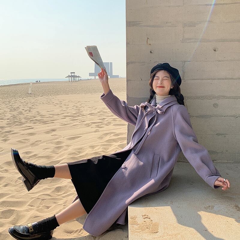 ウール パープル HUCHUJING21284578461