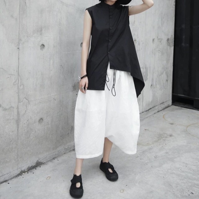 Loose casual balloon pants C0063