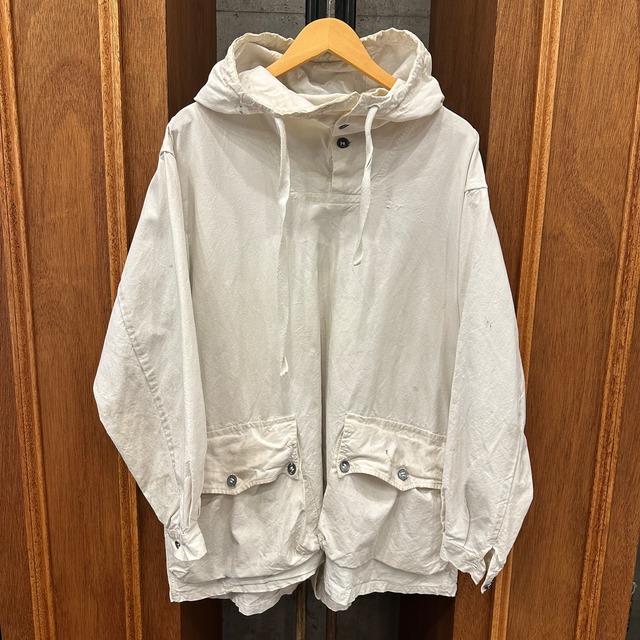 1970'S SWEDISH ARMY SNOW ANORAK JACKET
