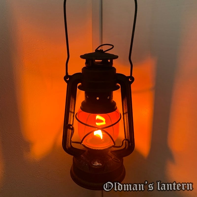 ホヤ FEUERHAND 276 275 アンバー塗装 グローブ | Oldman's lantern