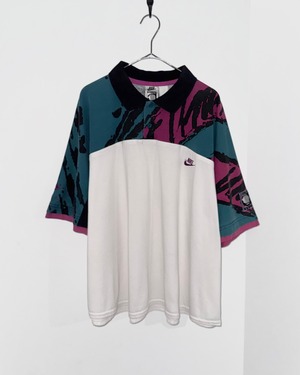 【2026.06.19 INSTAGRAM LIVE】1990s NIKE - abstract switching poloshirt