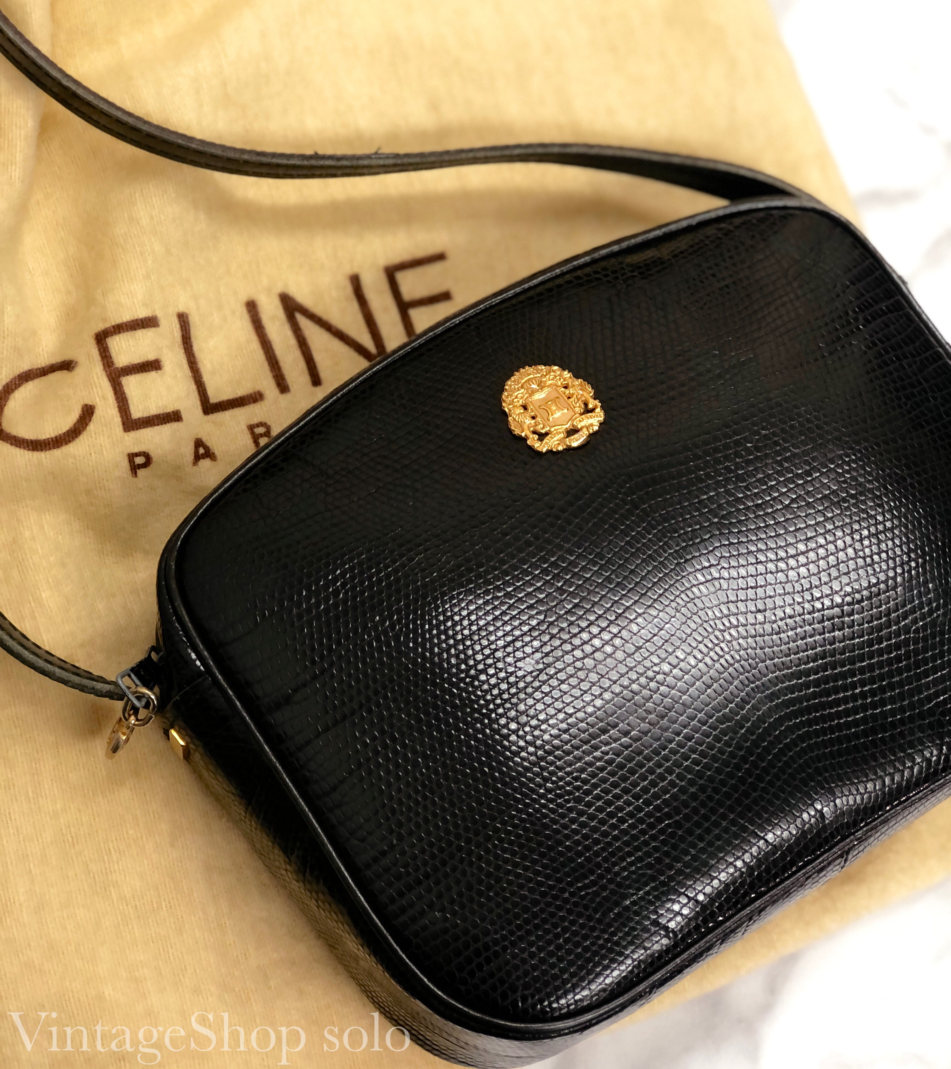 CELINE ショルダーバッグ ヴィンテージ-