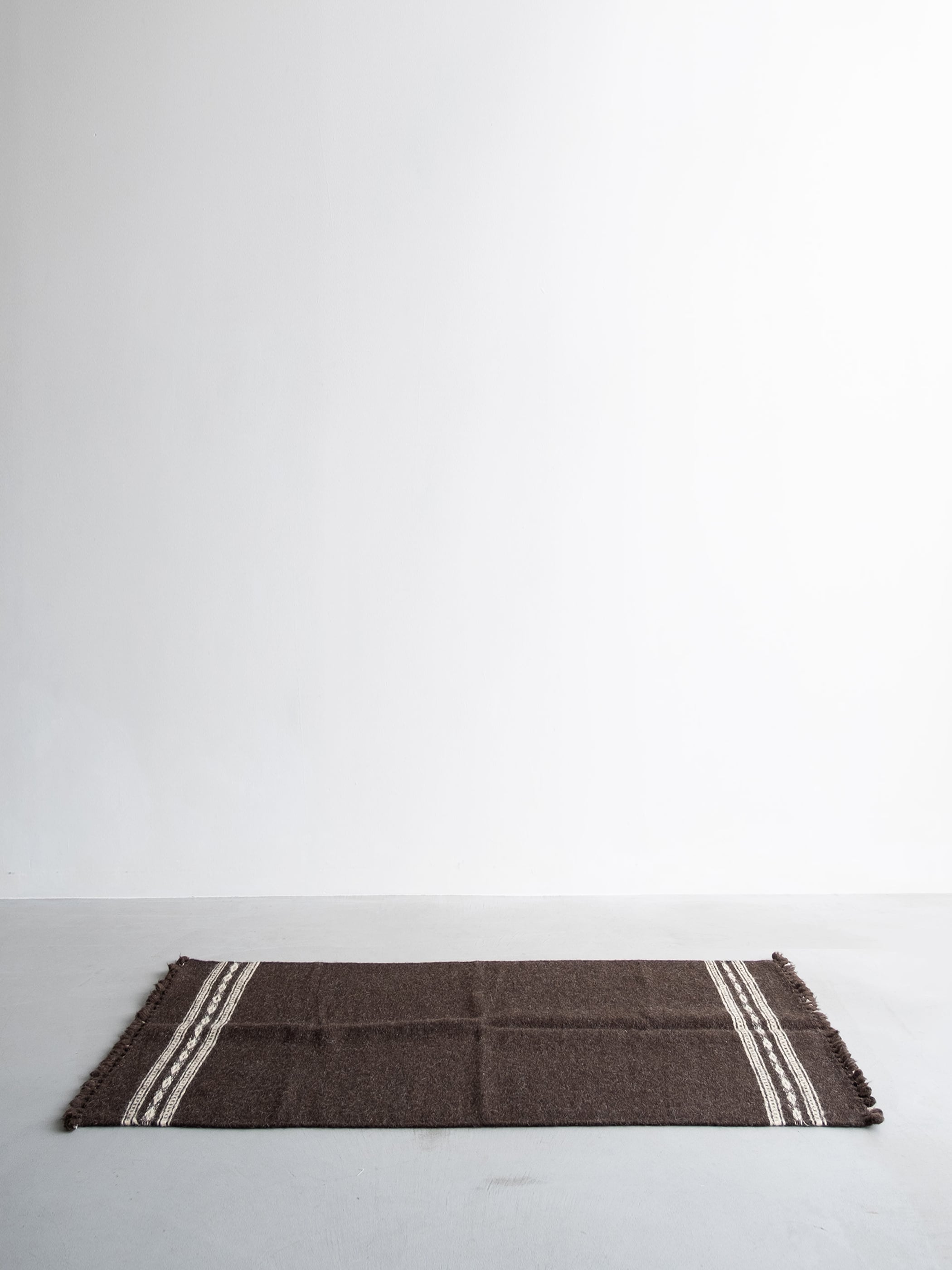 Wool Rug Brown