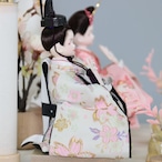ピーカブーひな人形 ベルズキッスシリーズ アクリルケース飾り 【ひなた -Hinata-】 ひな人形|雛人形|桜|筒形照明|和モダン thumbnail 5