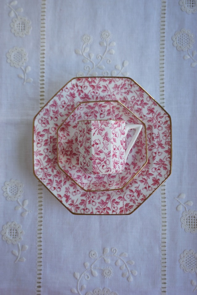 【WEDGWOOD】1800年代製 デミタス用トリオ