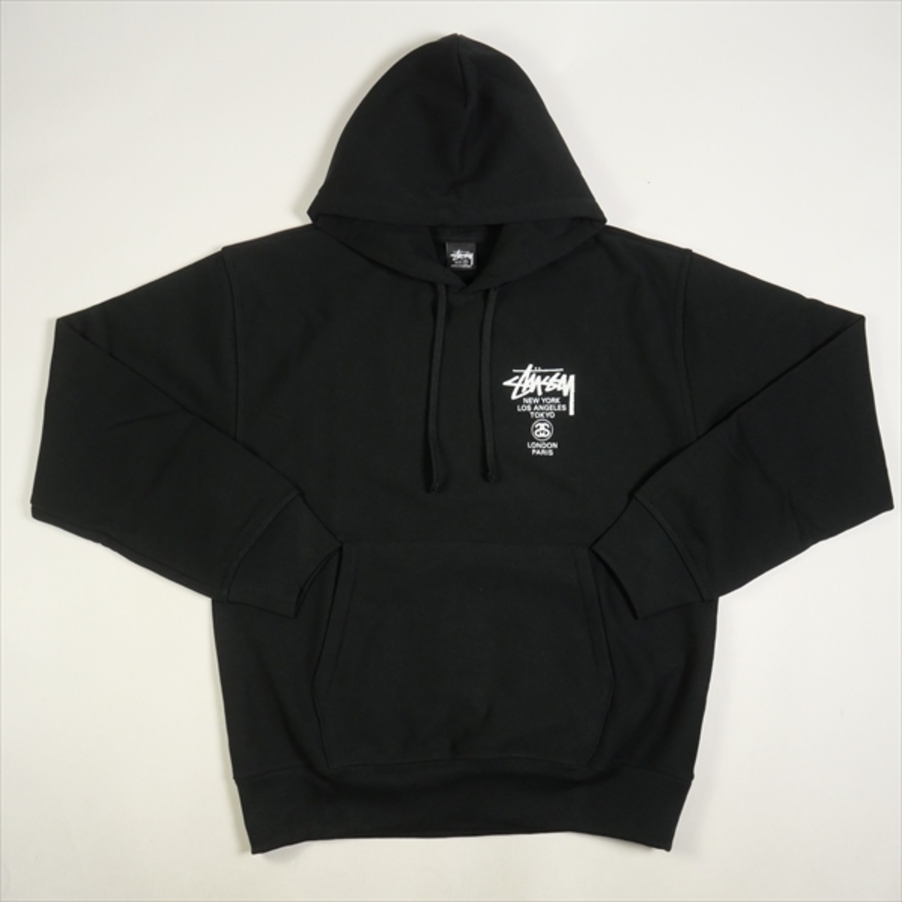 Size【L】 STUSSY ステューシー 24SS WORLD TOUR HOODIE Blalck 