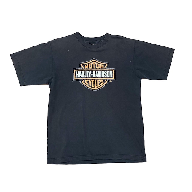 HARLEY DAVIDSON BIG EMBLEM TEE BLACK