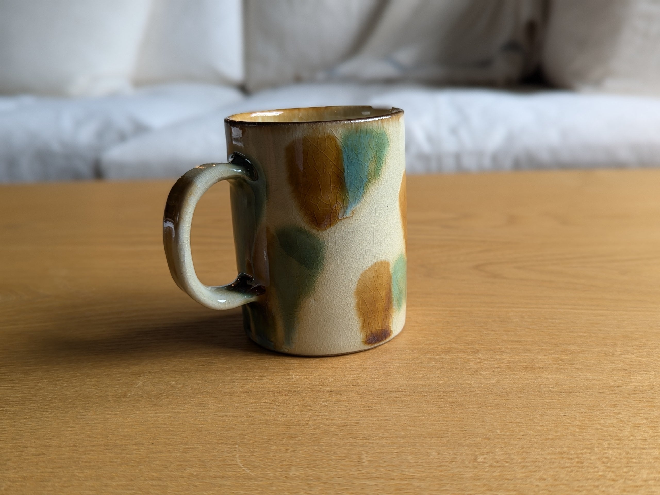 やちむん ミドルカップ（三彩） | 仲間陶房 | inoya | Basic Life