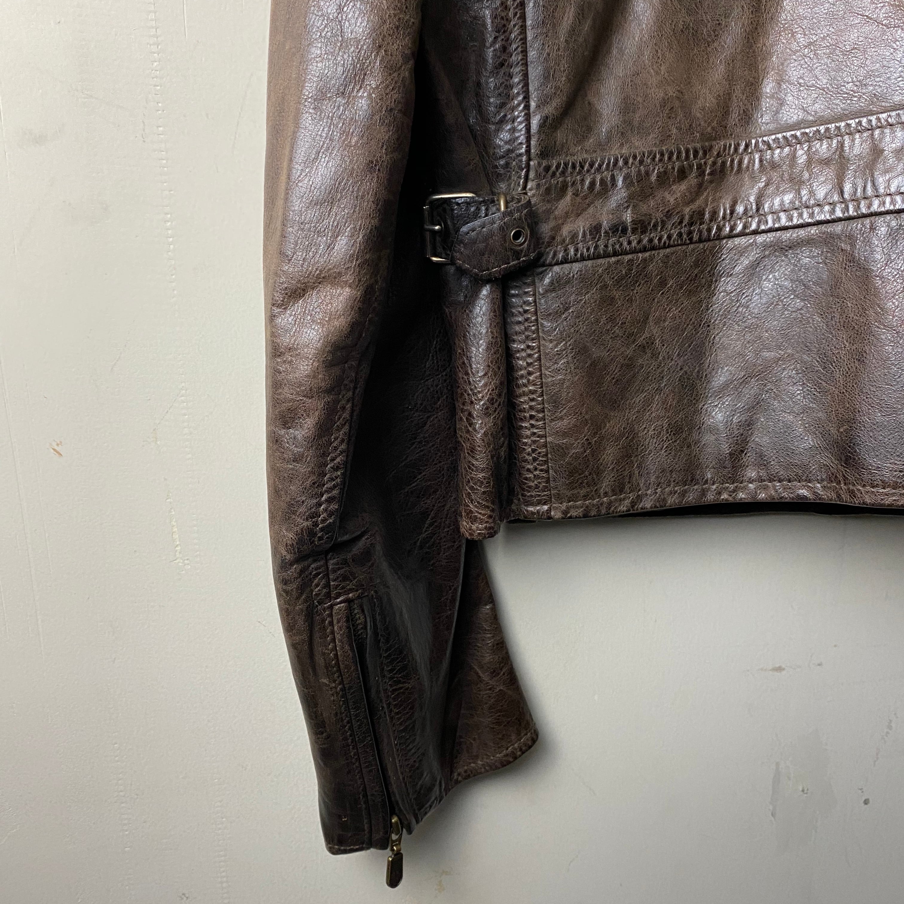 BELSTAFF single leather riders jacket “black prince” | NOIR ONLINE
