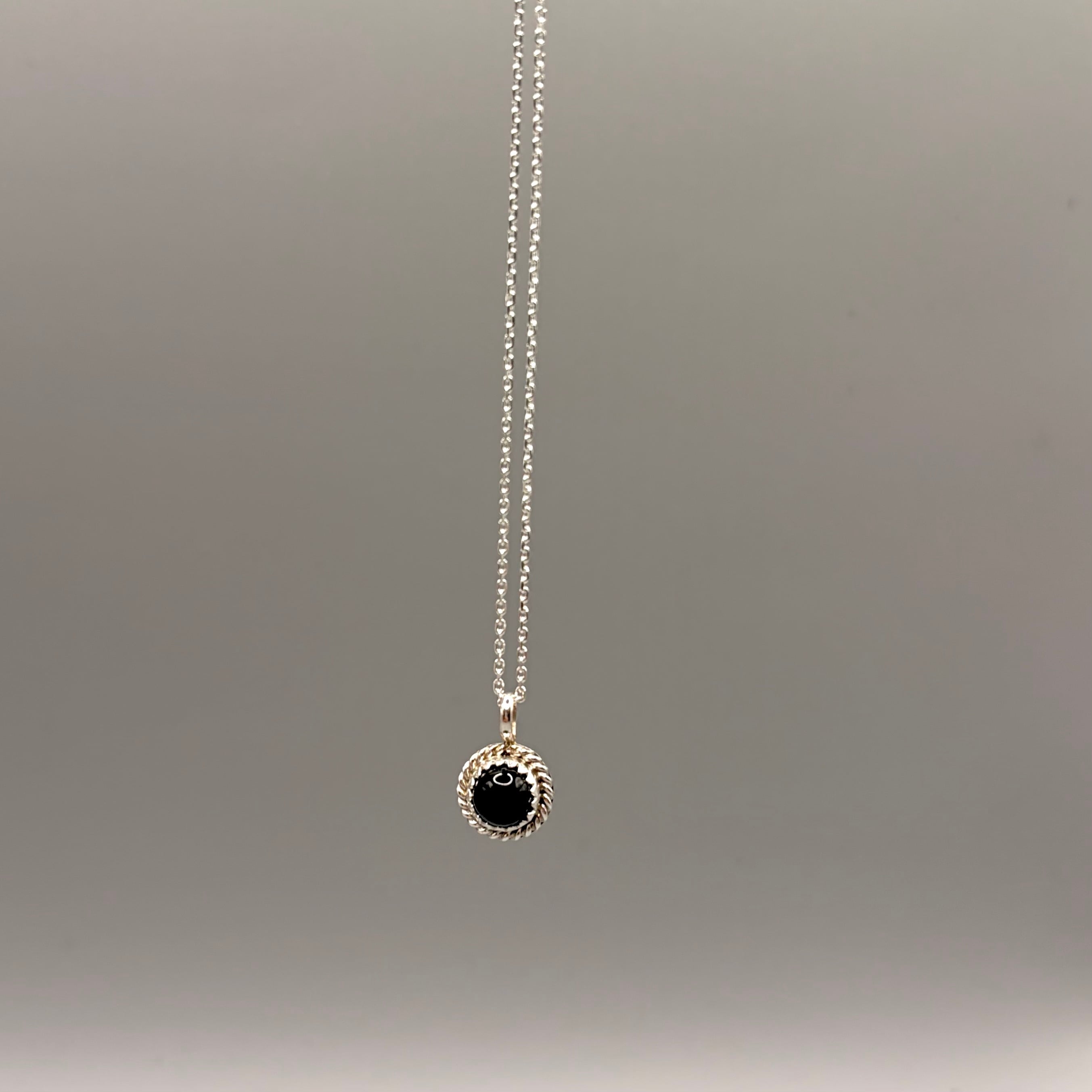 長アズキシルバーチェーン タイプ100-2c 60cm シルバーネックレス