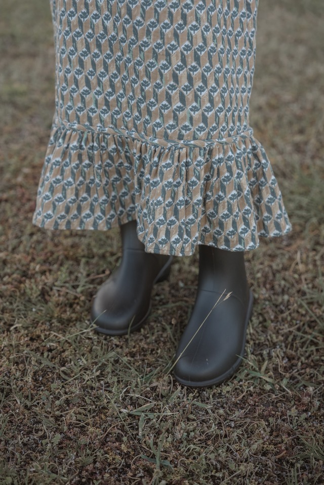 《即納》son and daughter / Obin Maxi Dress 1-2Y/3-4Y