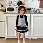 韓国子供服 / 26Autumn / 〖取寄〗second moment / シュガードットホルターネック / キッズ服 / 女子服 *XS~JL*