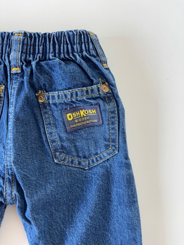 【12m・vintage 】USA製 OSHKOSH デニムパンツ