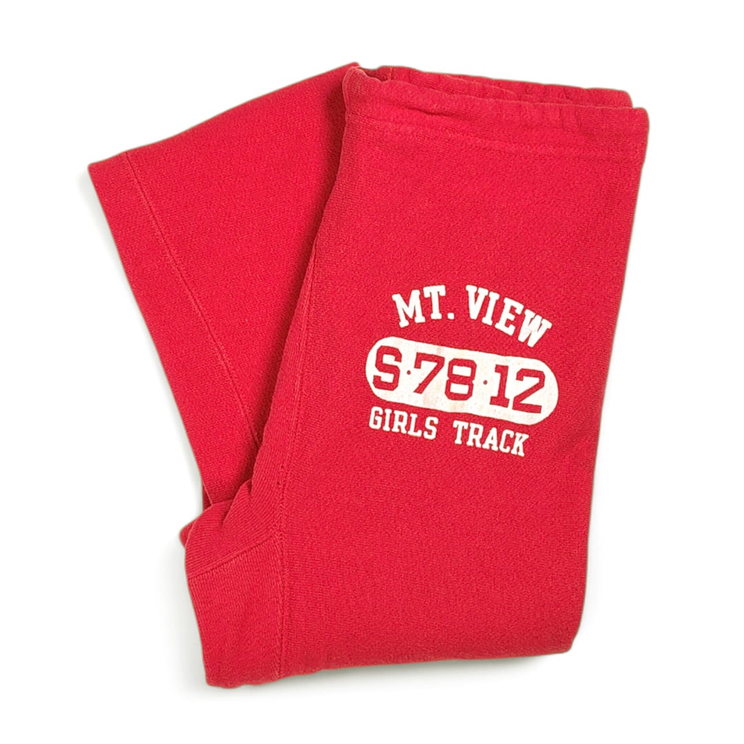 70s チャンピオン 単色タグ リバースウィーブ スウェットパンツ ヴィンテージ カレッジ カプセル CHAMPION サイズS 古着 @EZ0829