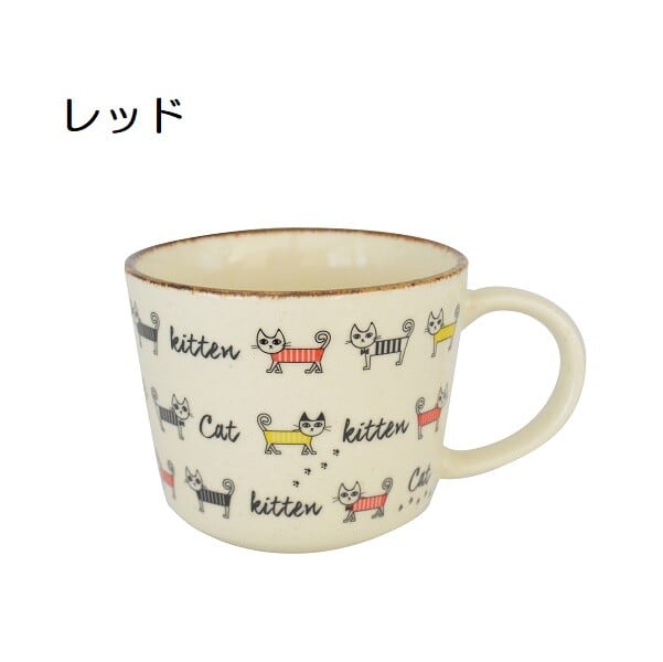 マグカップ｜ねこねこ| 猫 ねこ ネコ 猫雑貨 猫グッズ かわいい プレゼント 贈り物 おうち時間 おうちカフェ