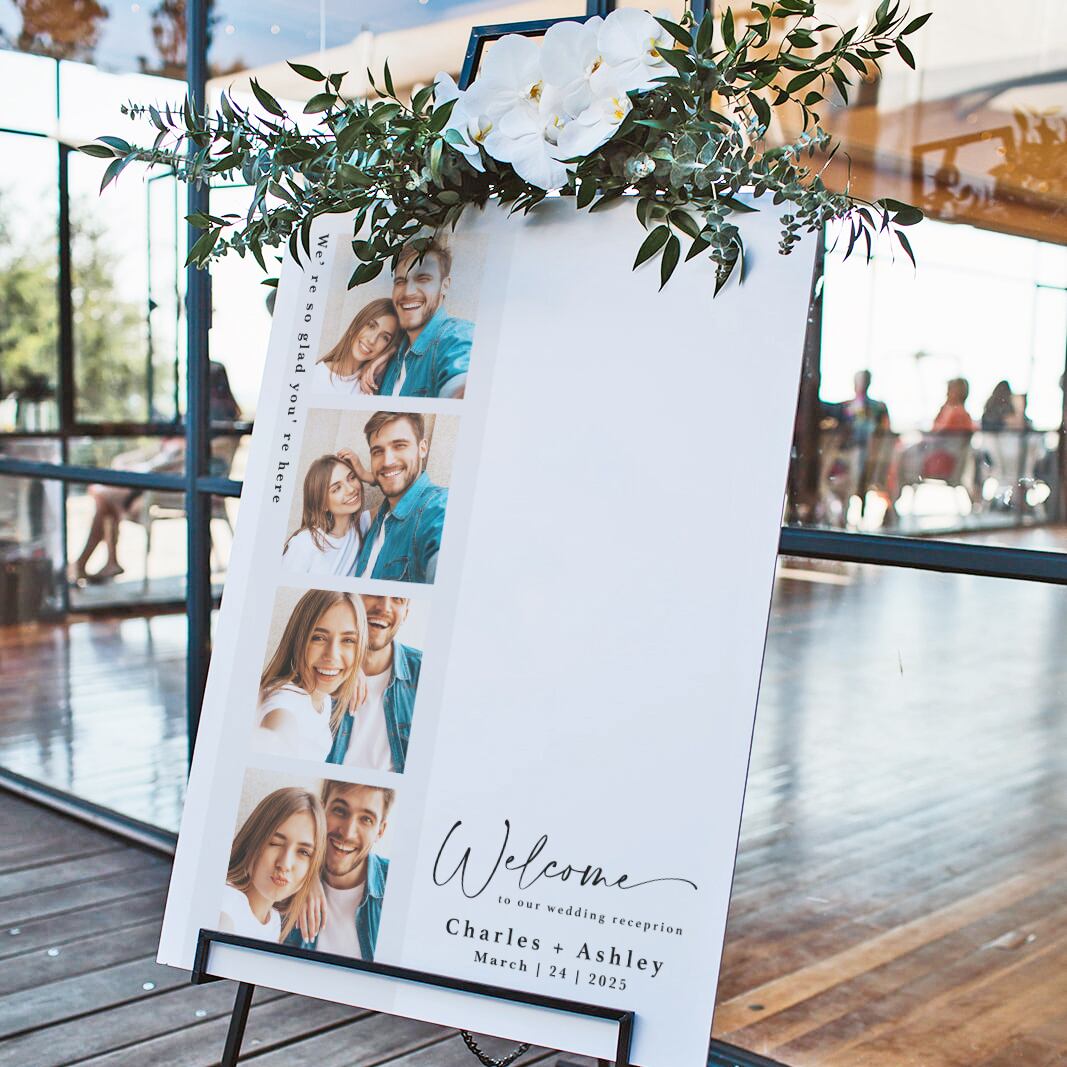 <フォトブース> 写真ウェルカムボード