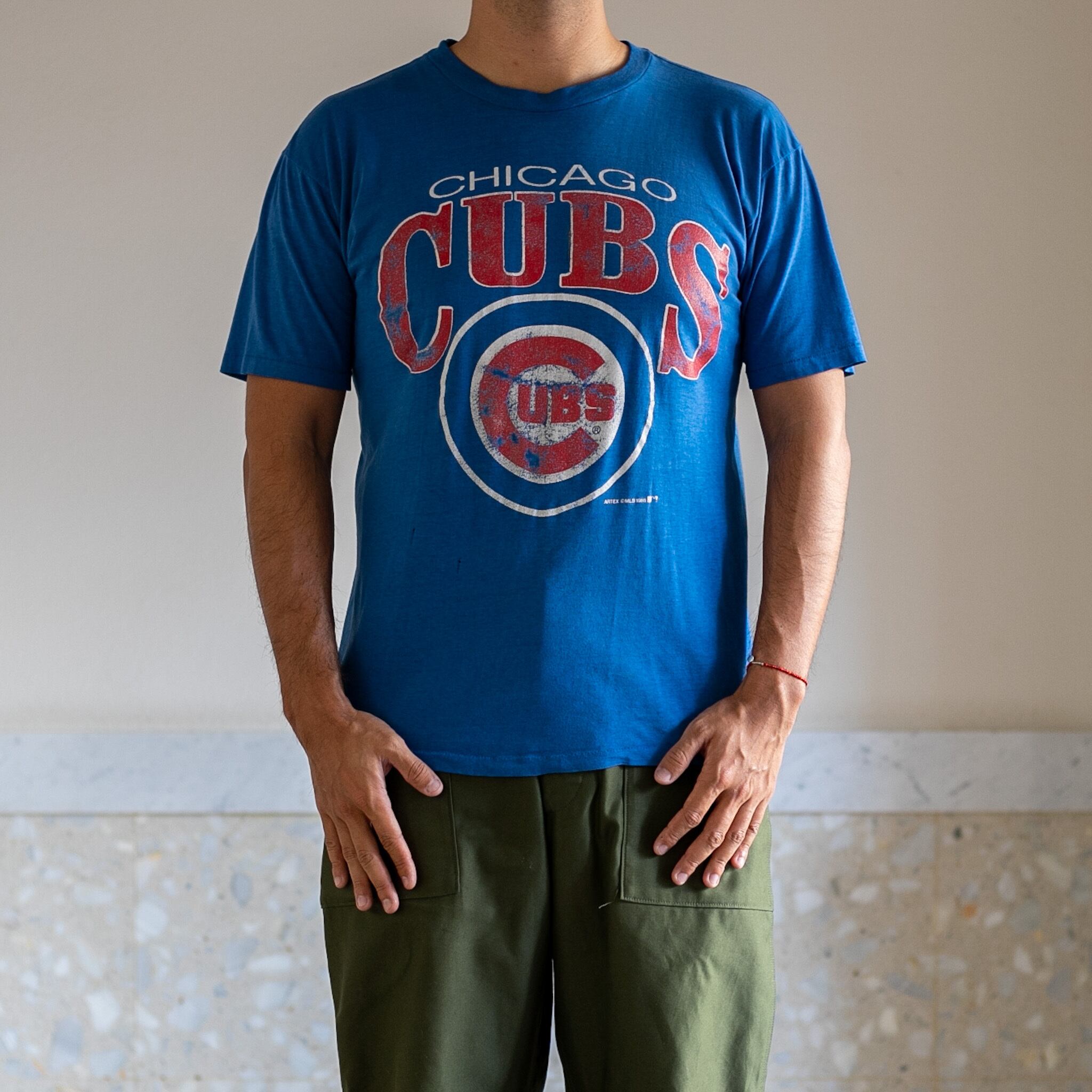 ボディーに ヤフオク! 80s Vintage Chicago Cubs シカゴ カブ... やミリタリ