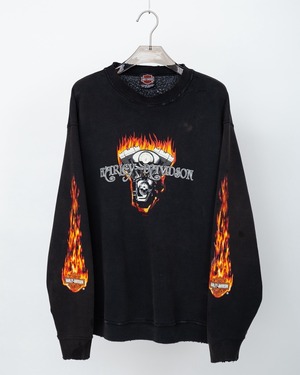 "Harley-Davidson" good fade both print design sweat