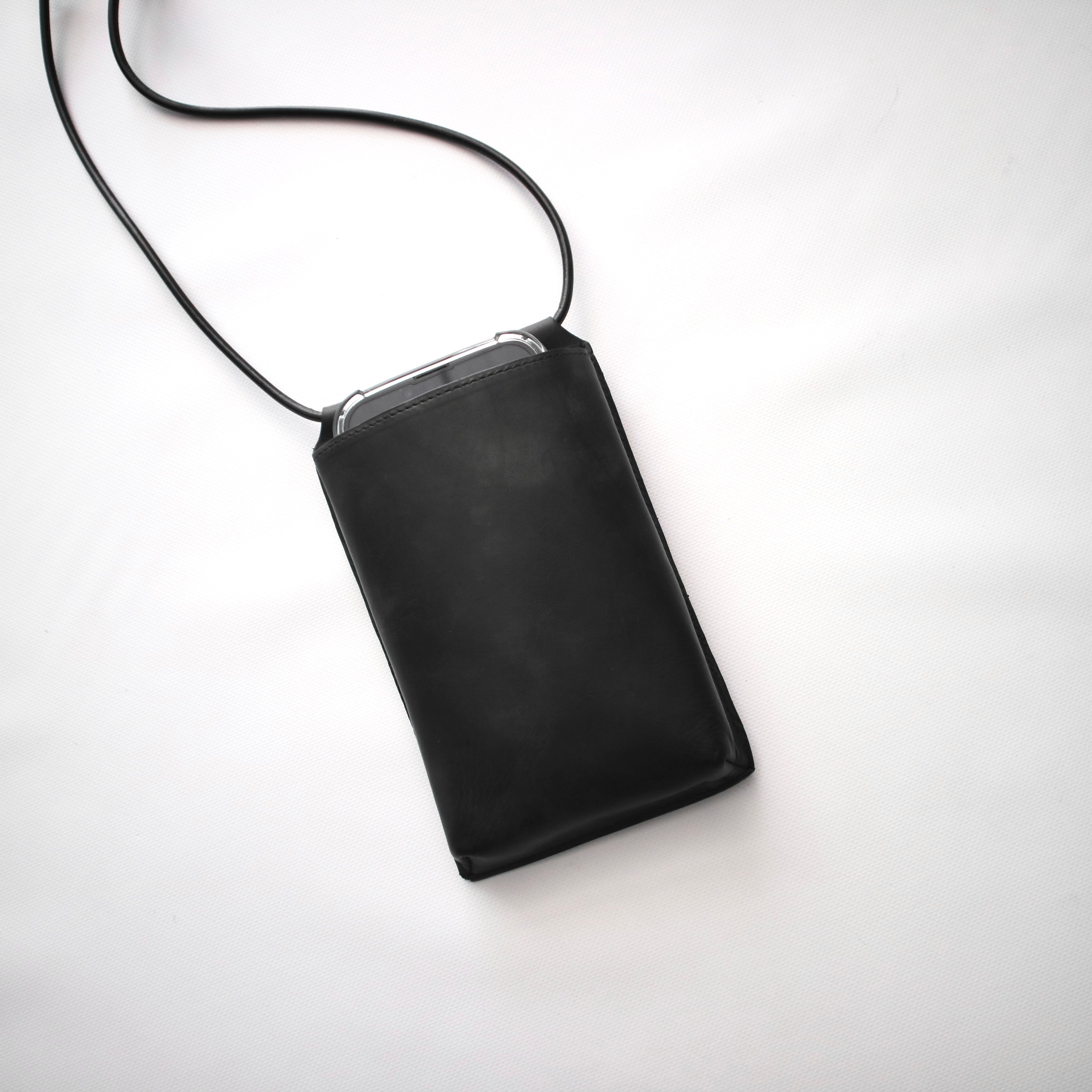 SLOW スロウ】-PECOS KIP LEATHER- NECK POUCH L ネックポーチL