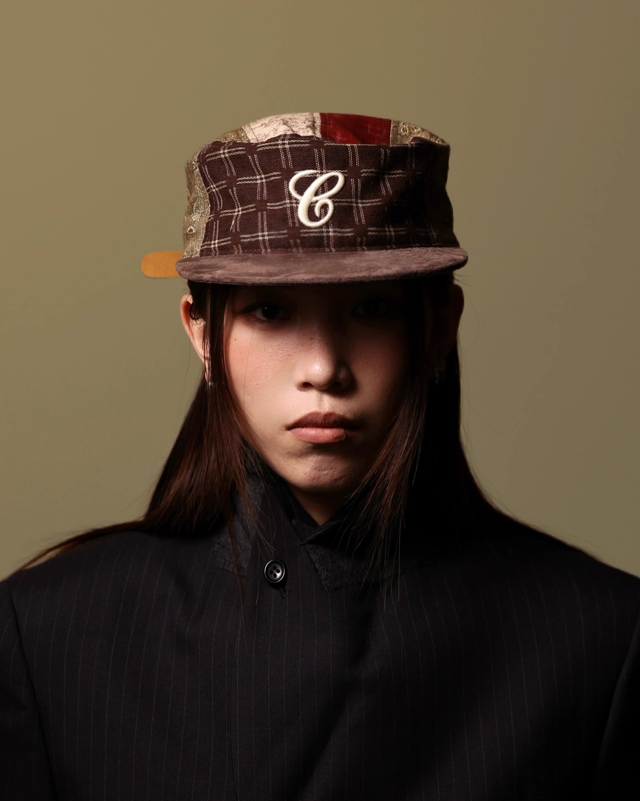 6CRAYON Patch Flat Cap