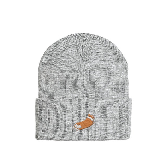 WC ROGO Knit Beanie -Grey-　[H0023]