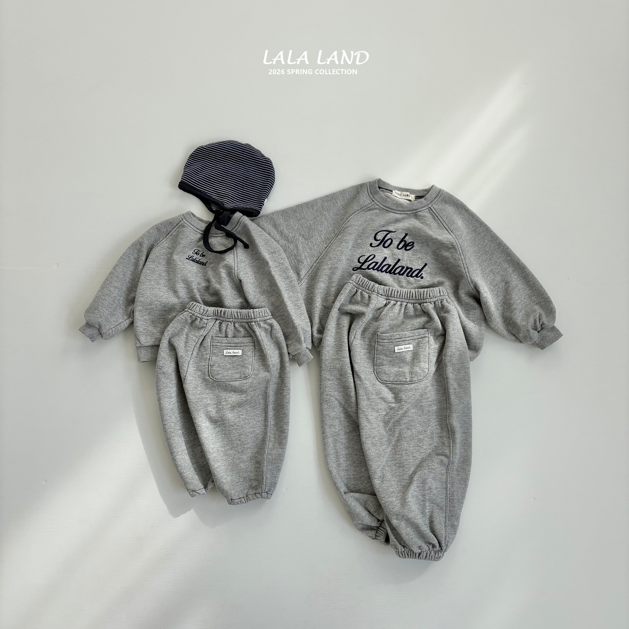 LALALAND 26/SS (Kids)Stitch jogger pants