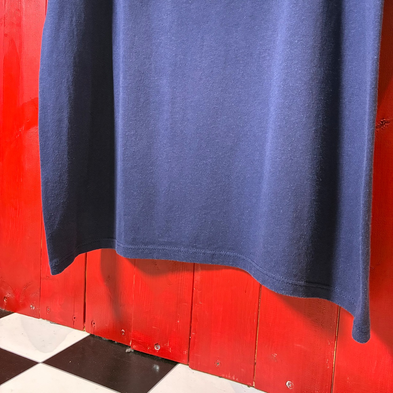 90s USA製 WOLF ヴィンテージTシャツ ネイビー ブタ