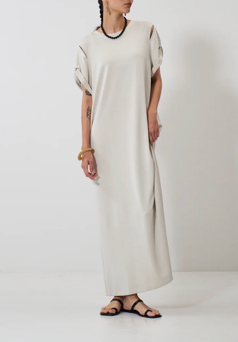 YENN アイレットTEEドレス YENN 】 EYELETS TEE DRESS | valance 福井｜レディース セレクト