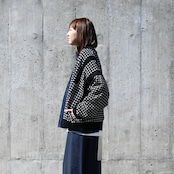 YASHIKI / GANKO別注 Shinsetsu Drivers Knit レディース着用コーディネート