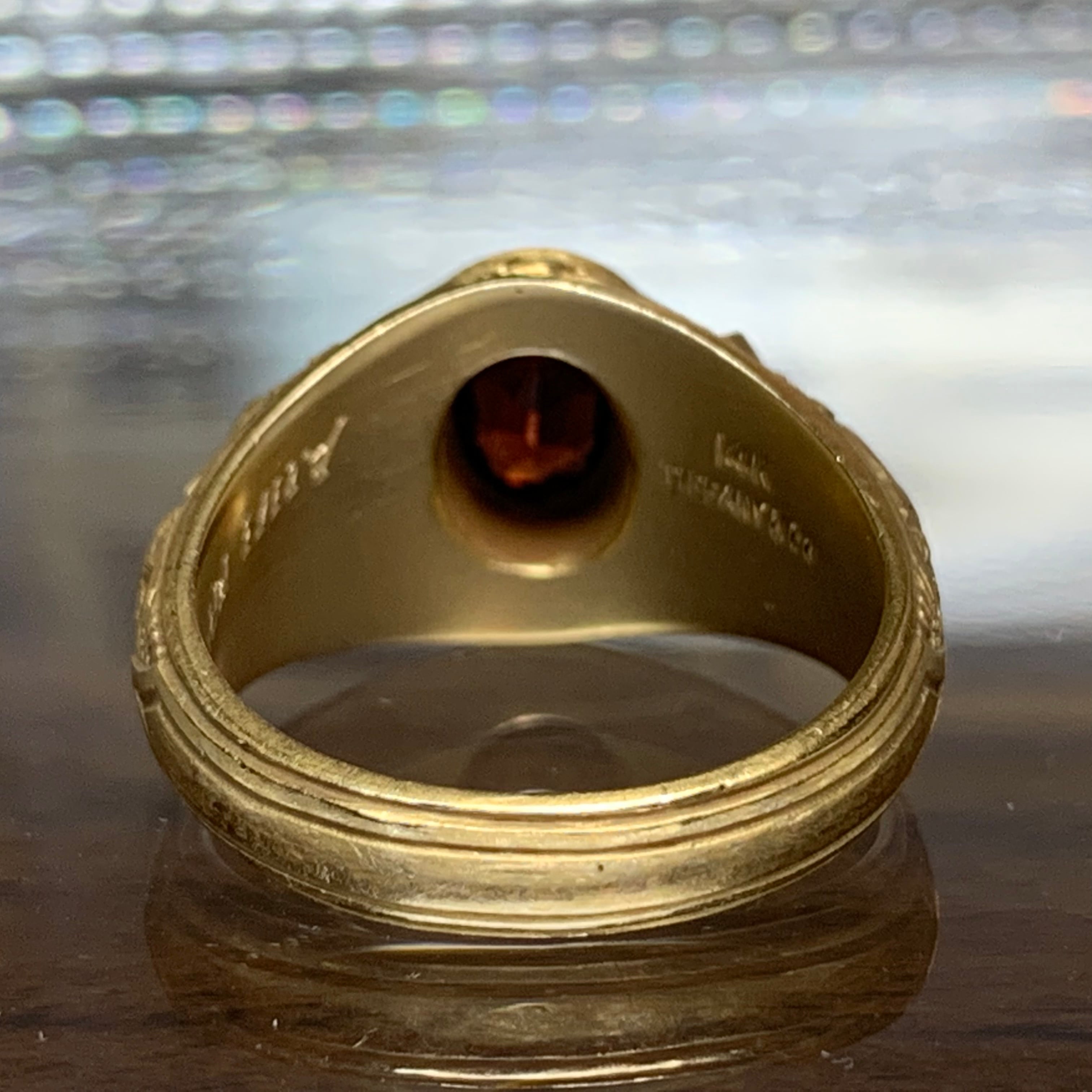VINTAGE TIFFANY & CO. 14K Gold USNA 1933 Class Ring | ヴィンテージ 
