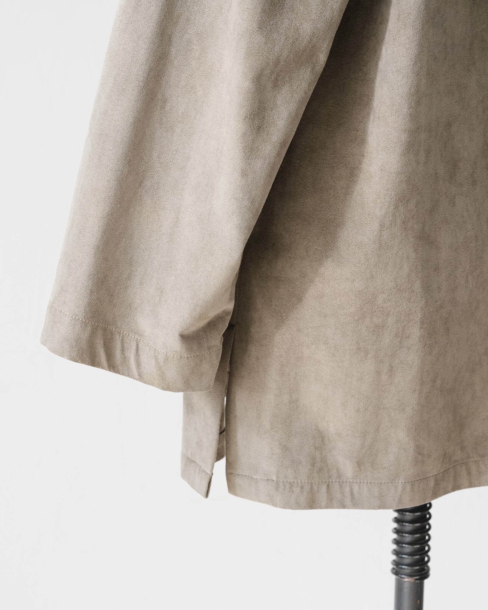 90's]”hollington” Suede Stand Collar Jacket | recollection vintage