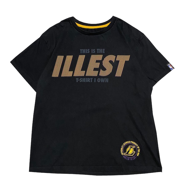 ロサンゼルス・レイカーズ 「This is the ILLEST T-shirt I own」 Tシャツ NBA UNK