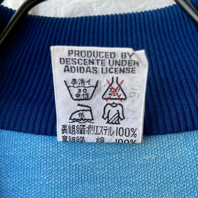 adidas トラックジャケット 70s 西ドイツ製 デサント ヴィンテージ古着 S〜M 画像6