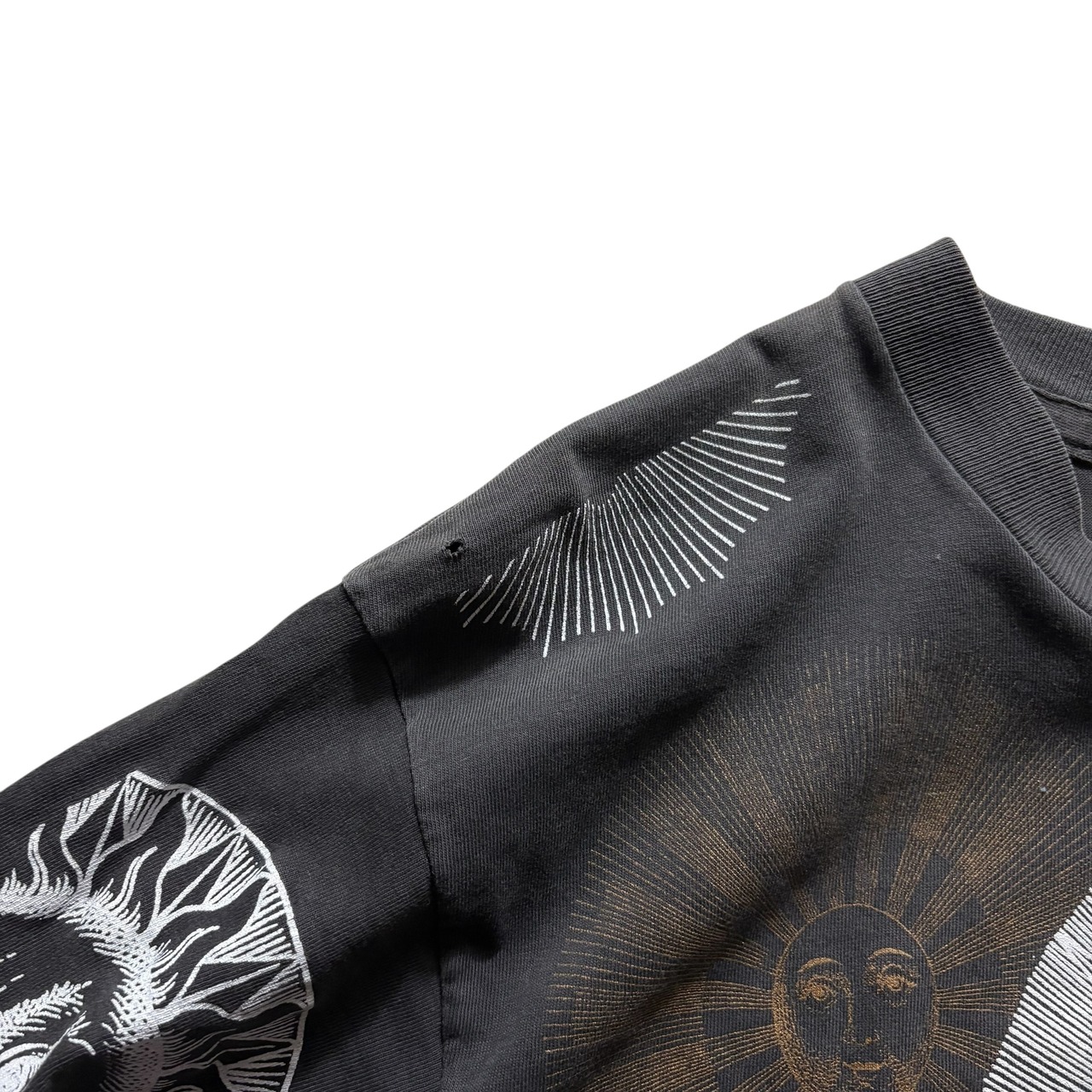 vintage 1990’s FORNASETTI aop print art tee