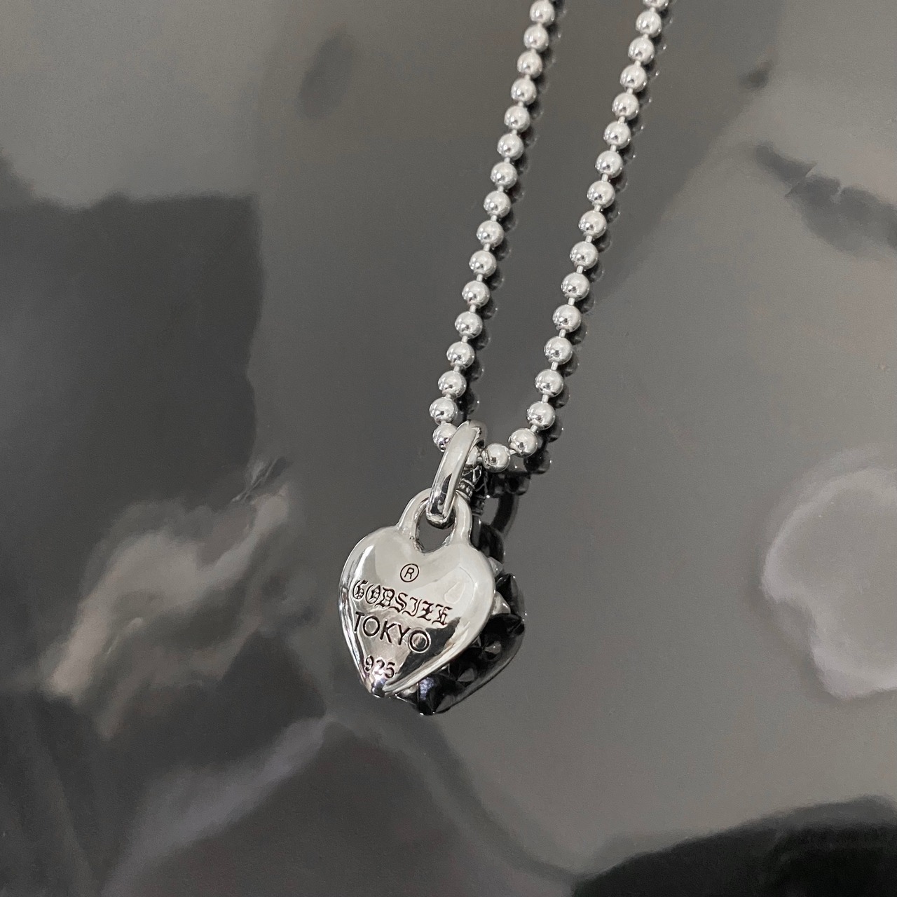 SPIKE:HEART PENDANT / スパイクハートペンダント