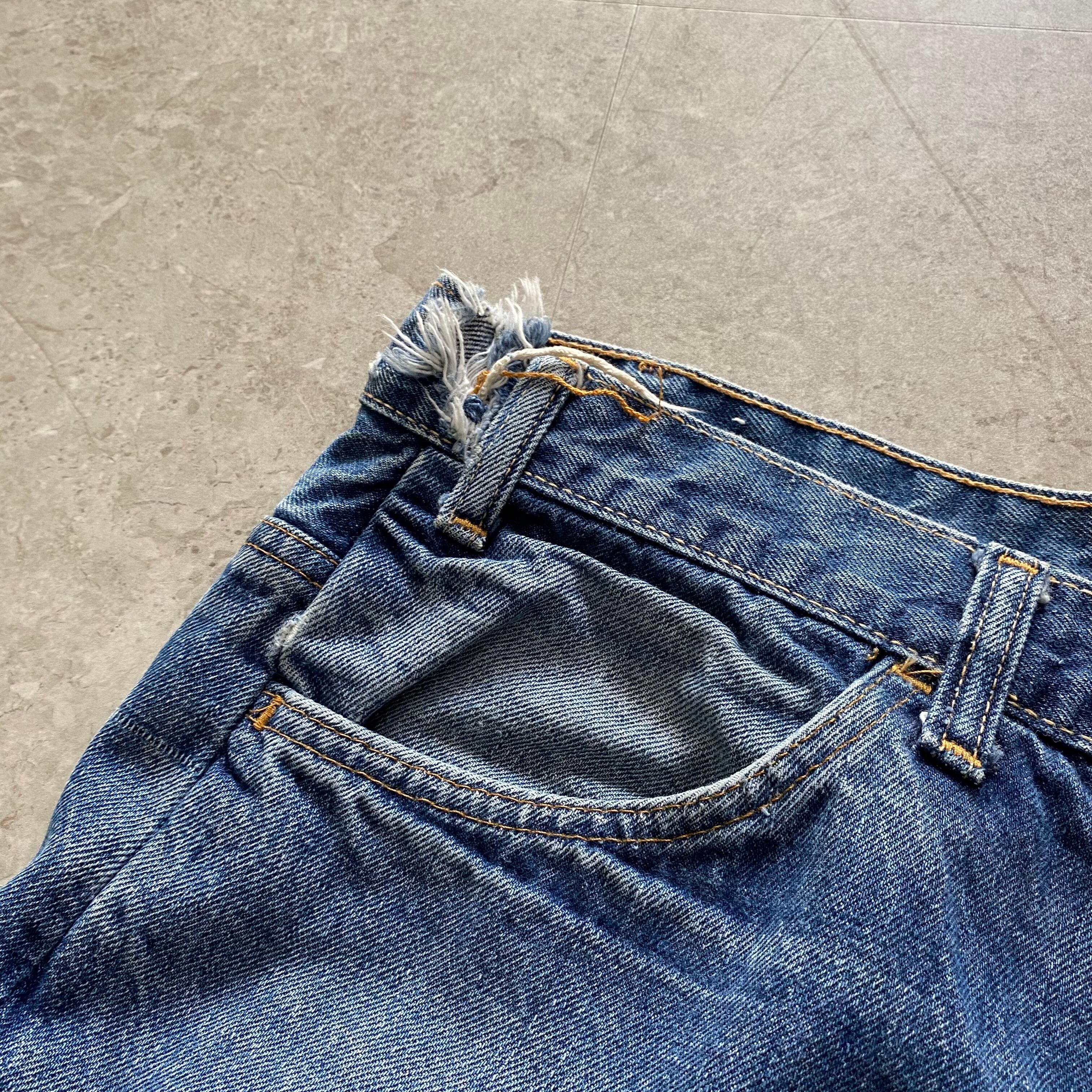 70s Levi's 646 flare denim pants 
