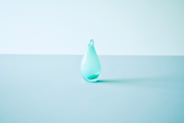 Orrefors Pear shaped Vase（Ingeborg Lundin）