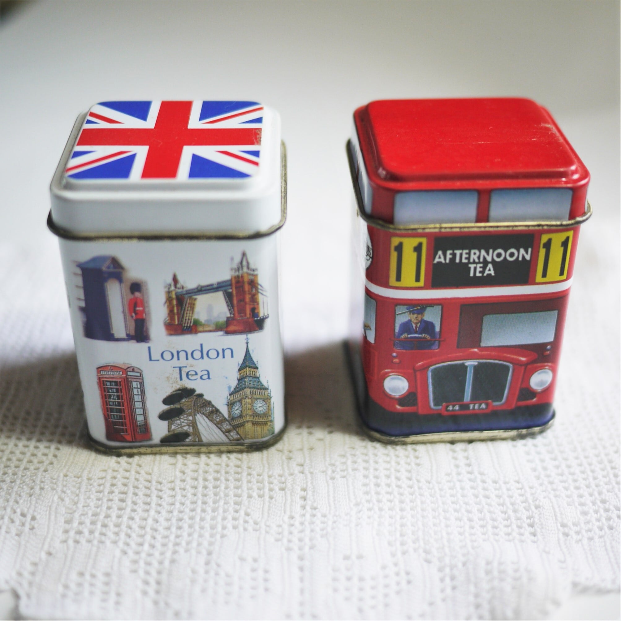 イギリス St.James Tea 紅茶缶 ティン缶 | こりすのパン屋Base店