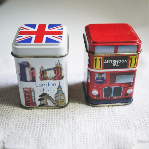 イギリス　St.James Tea 紅茶缶　ティン缶