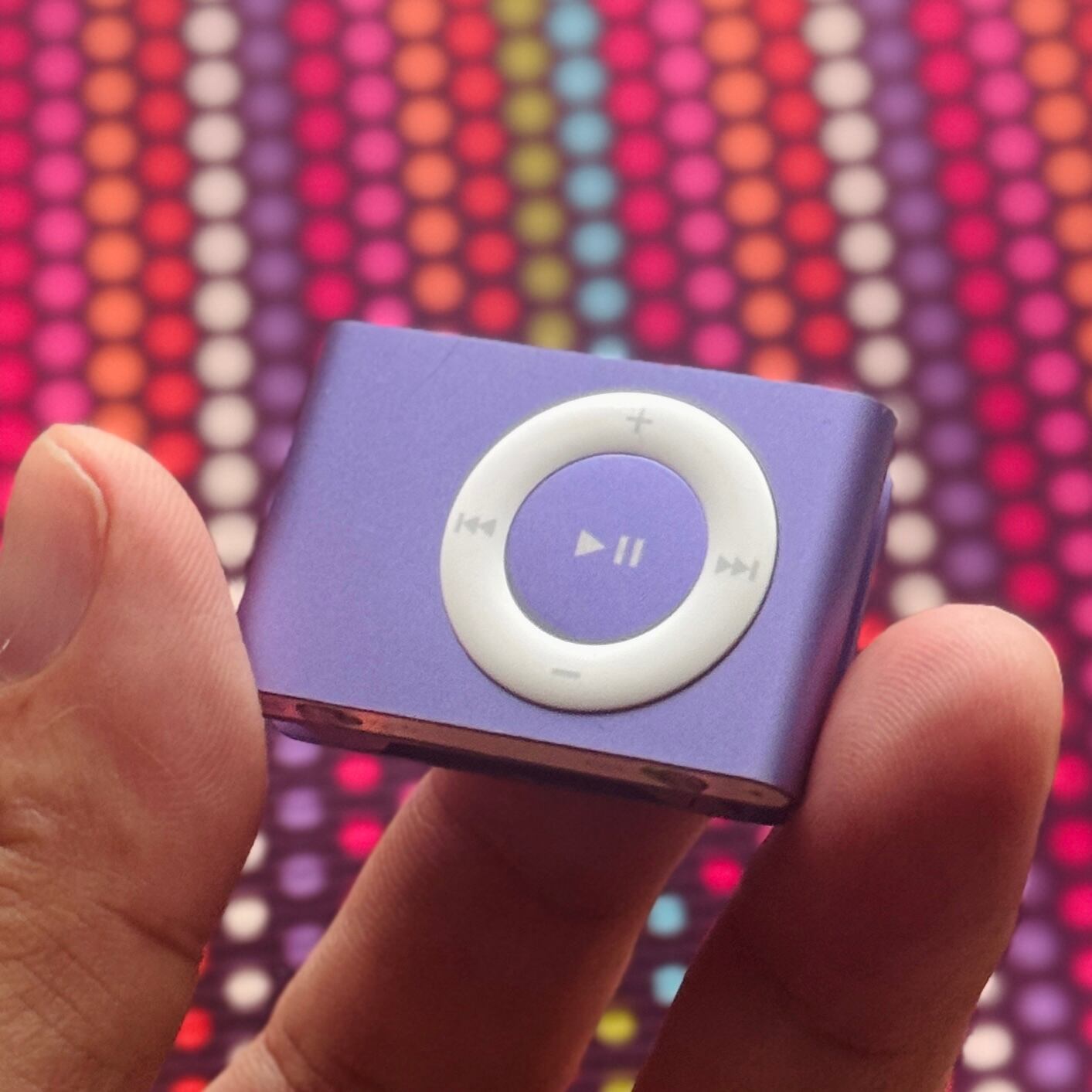 Apple iPod shuffle 第2世代 1GB パープル | 新品バッテリー交換済み