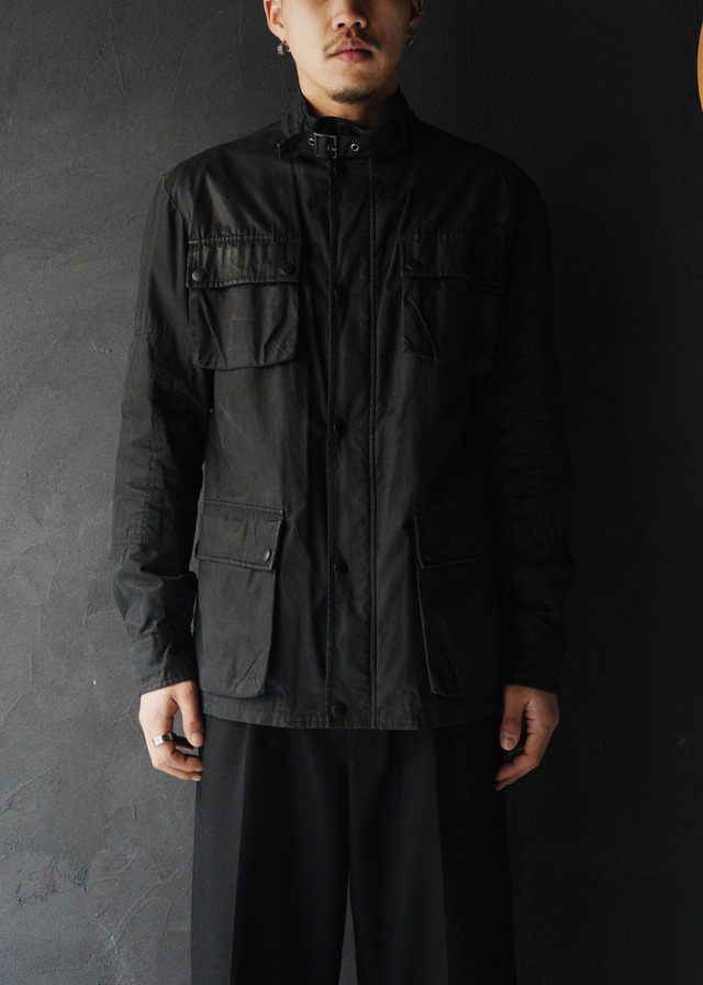 Martin Margiela 08AW oiled safari jacket